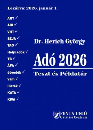 Adó 2026 Teszt és példatár